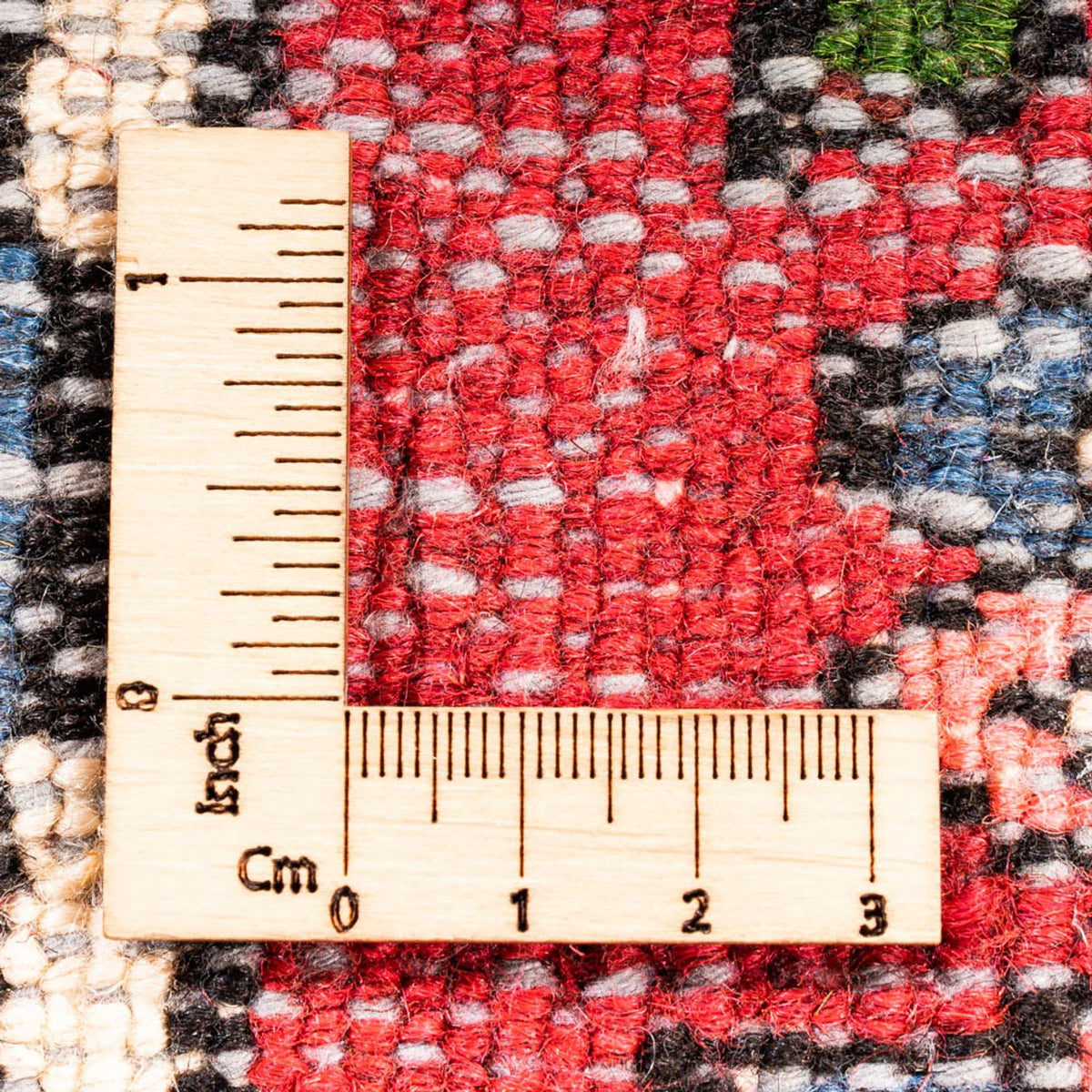 Tapis de couloir Tapis persan - Nomadic - 316 x 71 cm - rouge