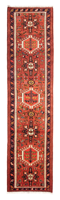 Tapis de couloir Tapis persan - Nomadic - 285 x 75 cm - rouge