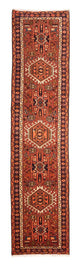 Tapis de couloir Tapis persan - Nomadic - 287 x 72 cm - rouge