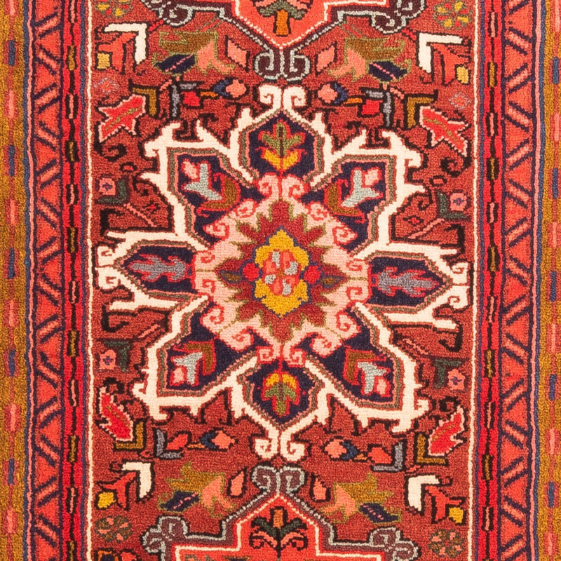 Tapis de couloir Tapis persan - Nomadic - 296 x 73 cm - rouge