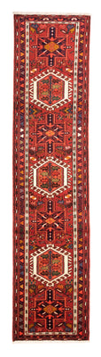 Tapis de couloir Tapis persan - Nomadic - 288 x 70 cm - rouge