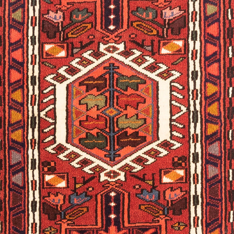 Tapis de couloir Tapis persan - Nomadic - 288 x 70 cm - rouge