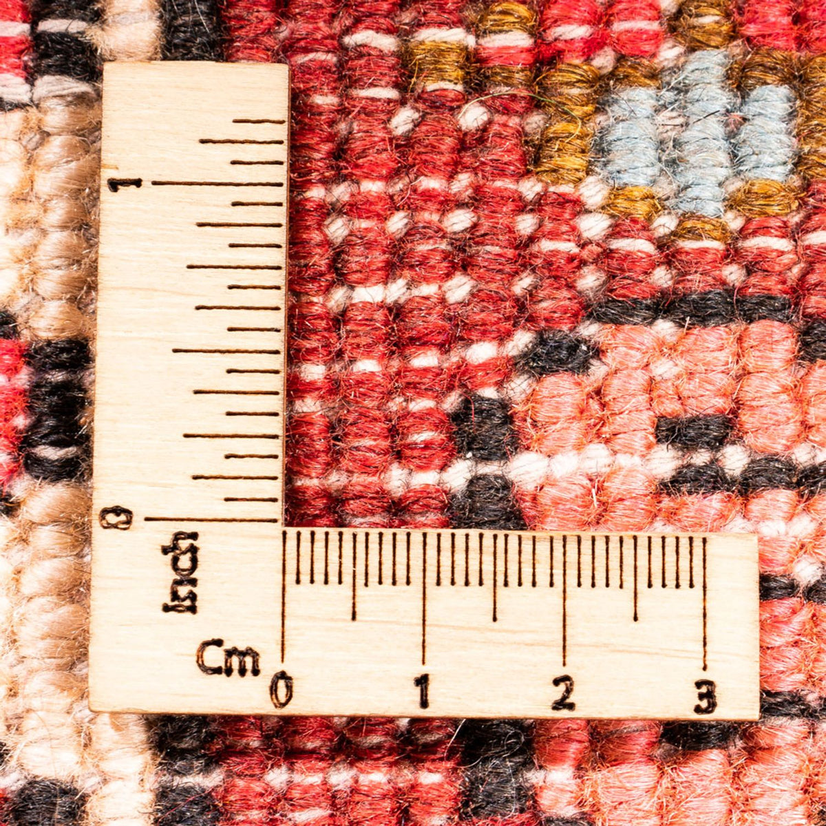 Tapis de couloir Tapis persan - Nomadic - 290 x 73 cm - rouge