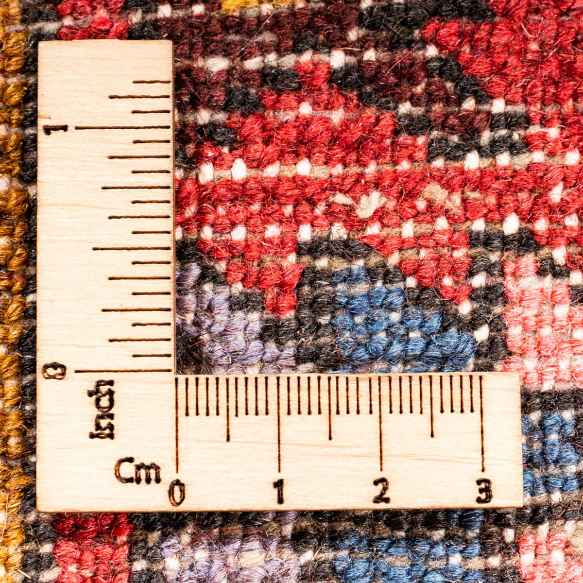 Tapis de couloir Tapis persan - Nomadic - 272 x 67 cm - rouge