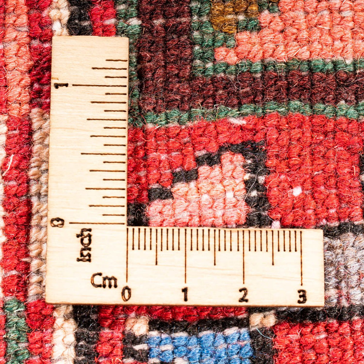 Tapis de couloir Tapis persan - Nomadic - 283 x 70 cm - rouge