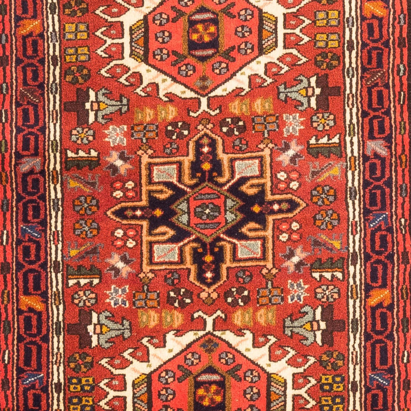 Tapis de couloir Tapis persan - Nomadic - 298 x 73 cm - rouge