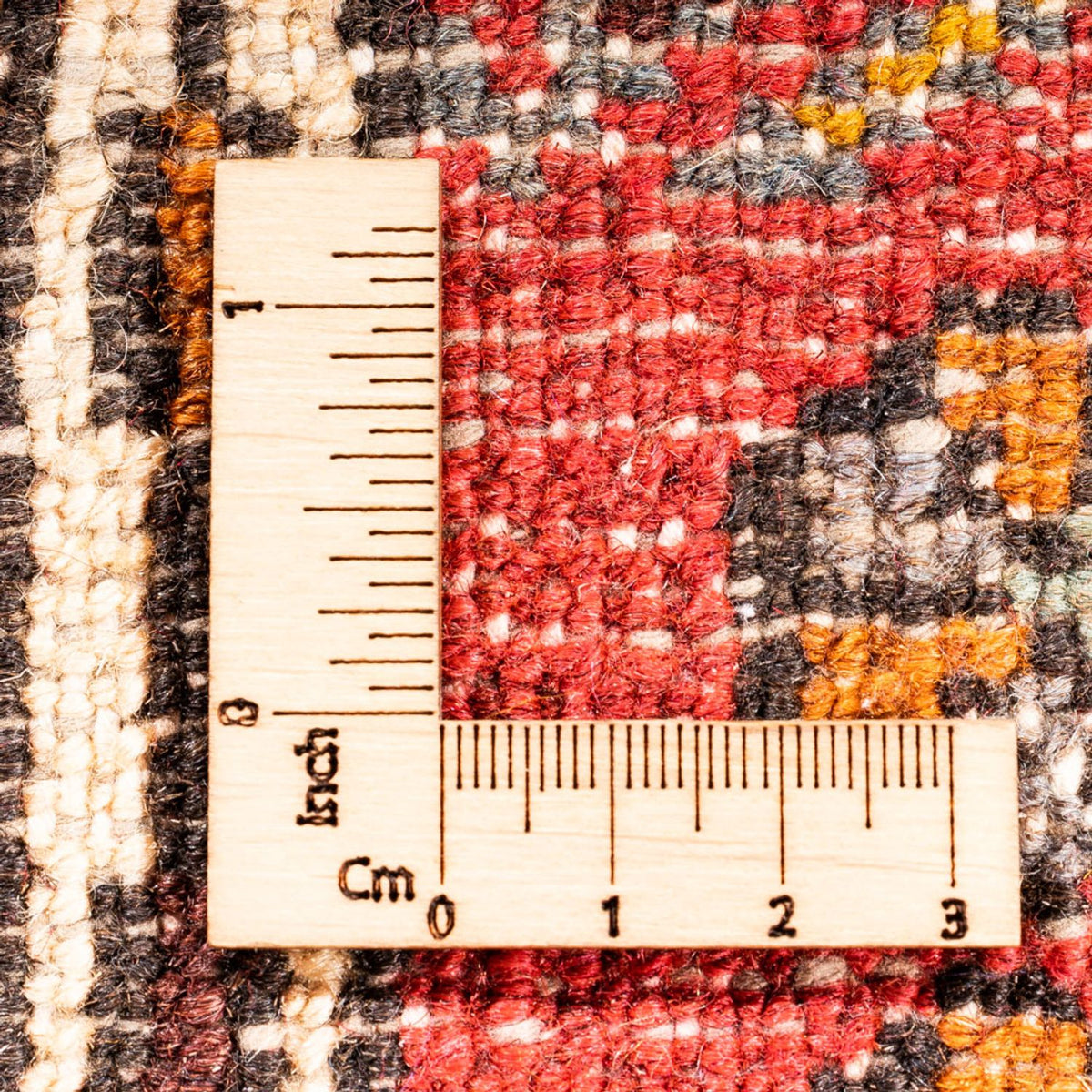 Tapis de couloir Tapis persan - Nomadic - 298 x 73 cm - rouge