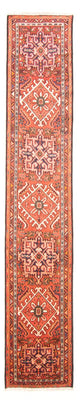 Tapis de couloir Tapis persan - Nomadic - 432 x 83 cm - rouge