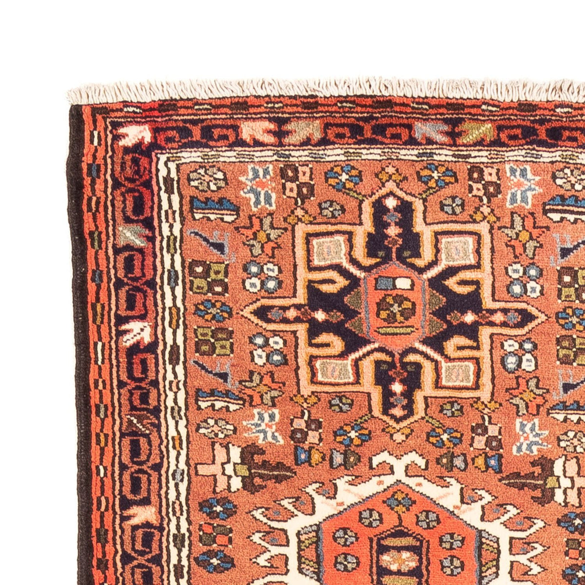 Tapis de couloir Tapis persan - Nomadic - 294 x 76 cm - rouge