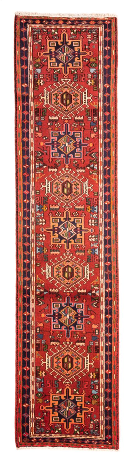 Tapis de couloir Tapis persan - Nomadic - 286 x 70 cm - rouge