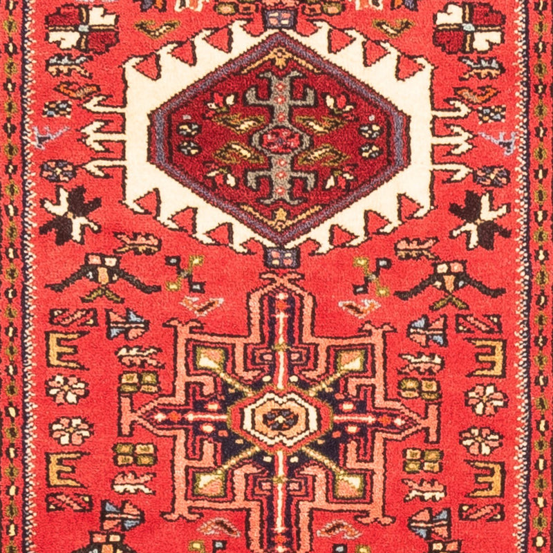 Tapis de couloir Tapis persan - Nomadic - 286 x 70 cm - rouge
