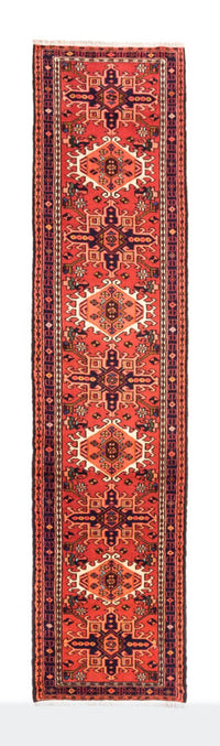 Tapis de couloir Tapis persan - Nomadic - 295 x 62 cm - rouge