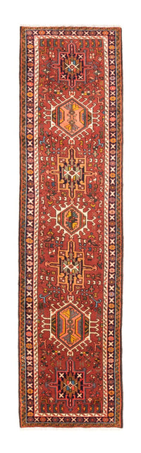 Tapis de couloir Tapis persan - Nomadic - 280 x 72 cm - rouge