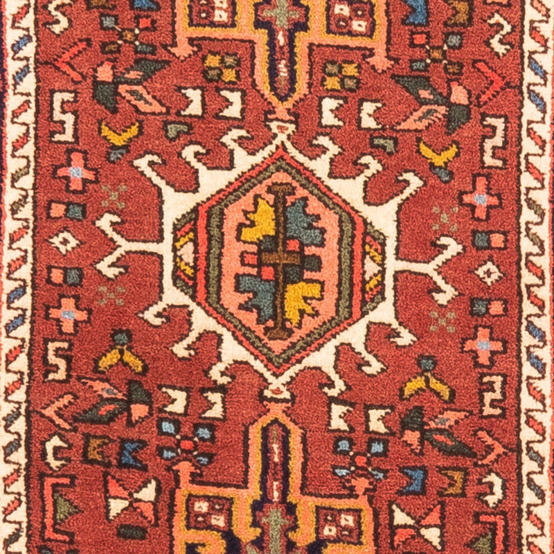 Tapis de couloir Tapis persan - Nomadic - 280 x 72 cm - rouge