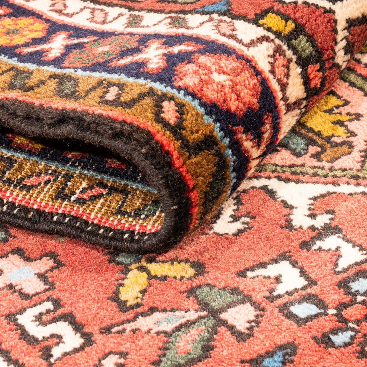 Tapis de couloir Tapis persan - Nomadic - 280 x 72 cm - rouge