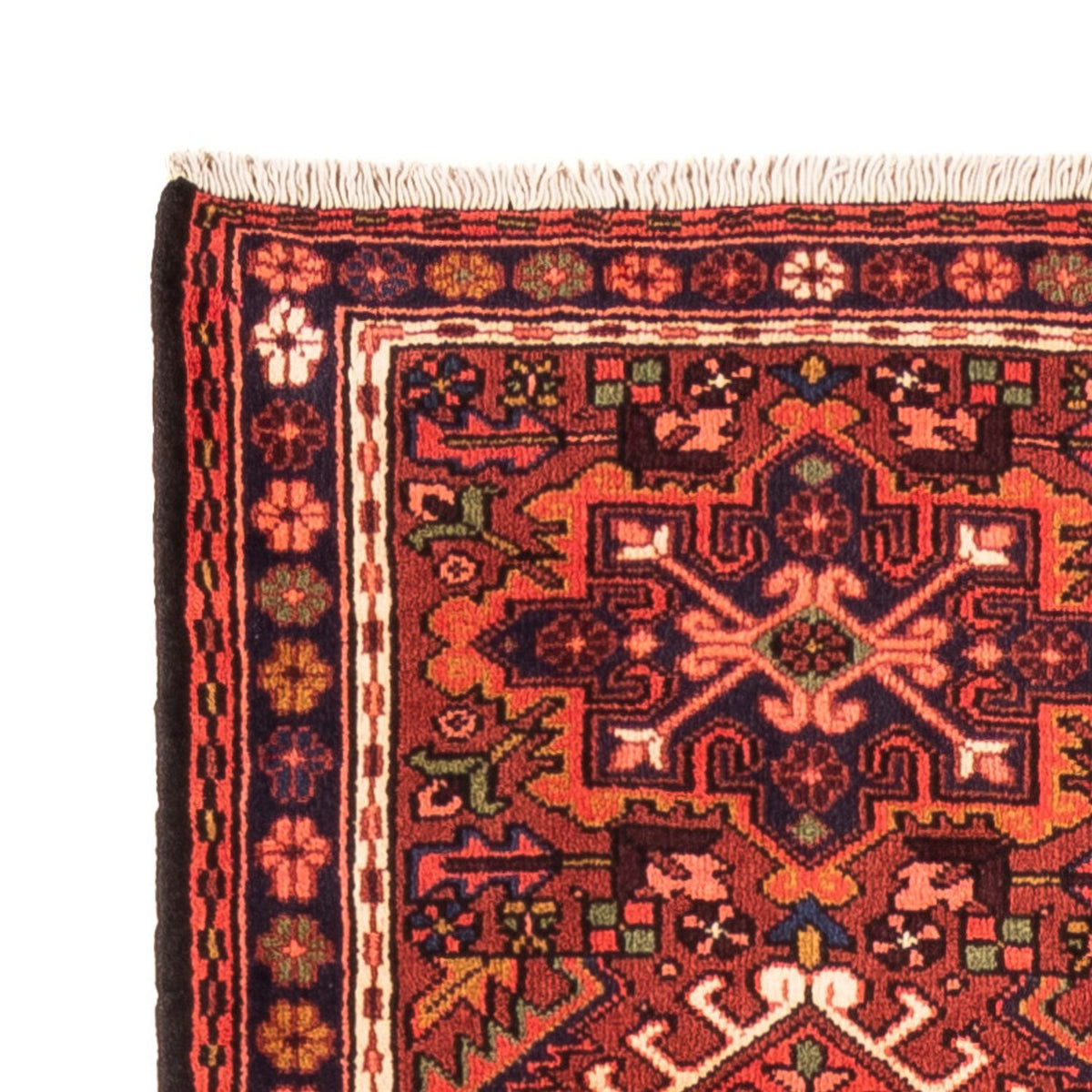 Tapis de couloir Tapis persan - Nomadic - 296 x 70 cm - rouge