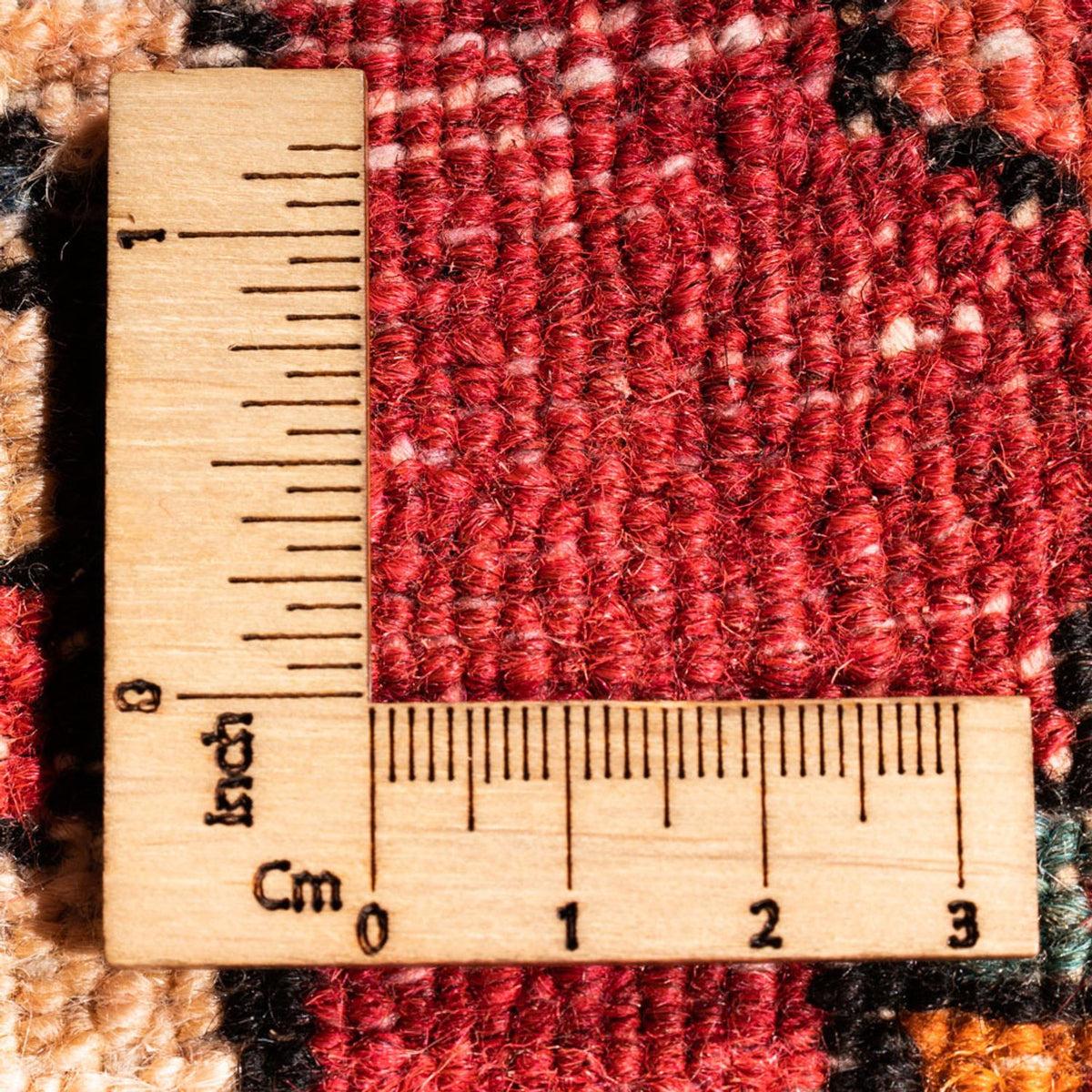 Tapis de couloir Tapis persan - Nomadic - 276 x 75 cm - rouge