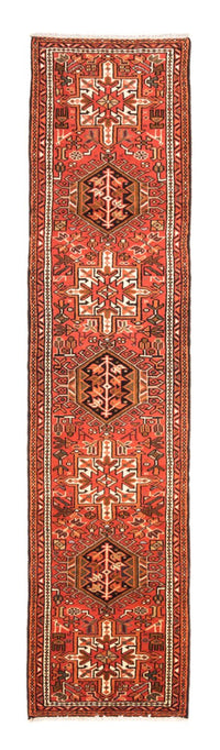 Tapis de couloir Tapis persan - Nomadic - 276 x 65 cm - rouge