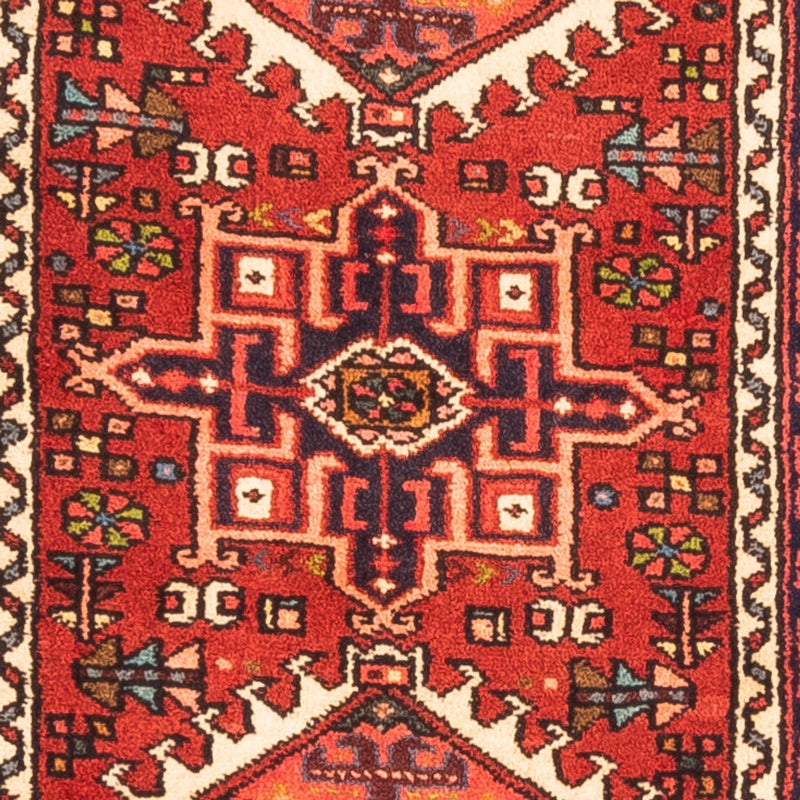 Tapis de couloir Tapis persan - Nomadic - 287 x 64 cm - rouge