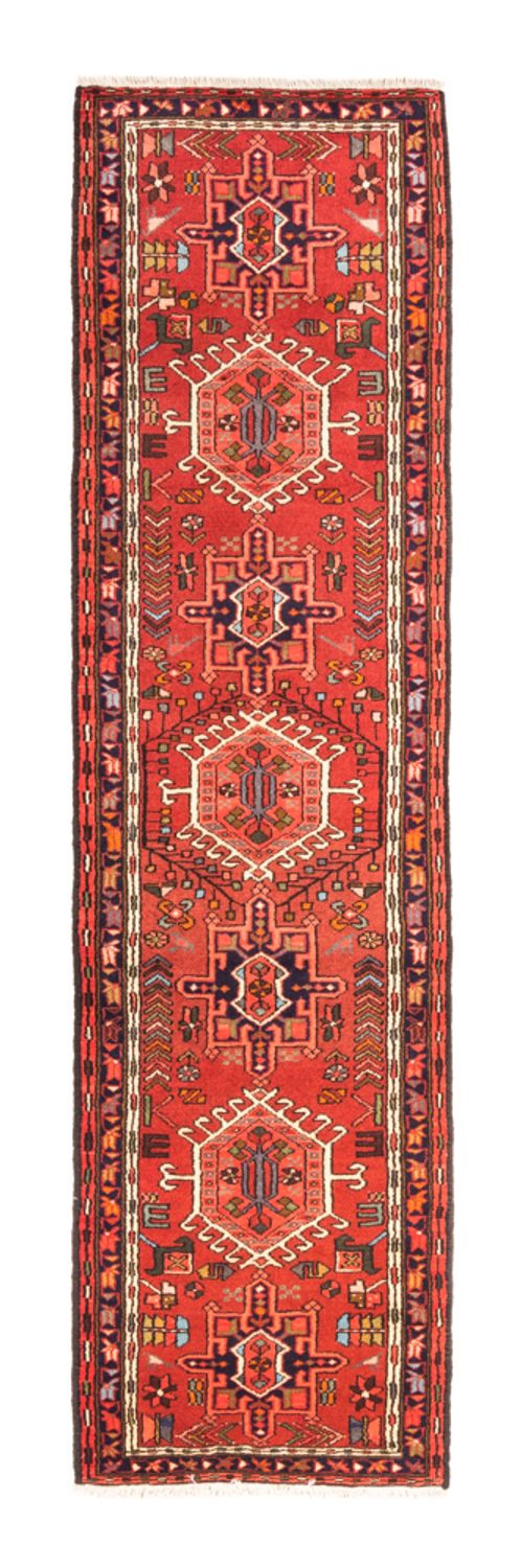 Tapis de couloir Tapis persan - Nomadic - 272 x 74 cm - rouge