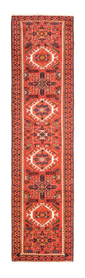 Tapis de couloir Tapis persan - Nomadic - 274 x 70 cm - rouge