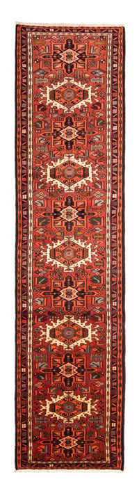 Tapis de couloir Tapis persan - Nomadic - 292 x 72 cm - rouge