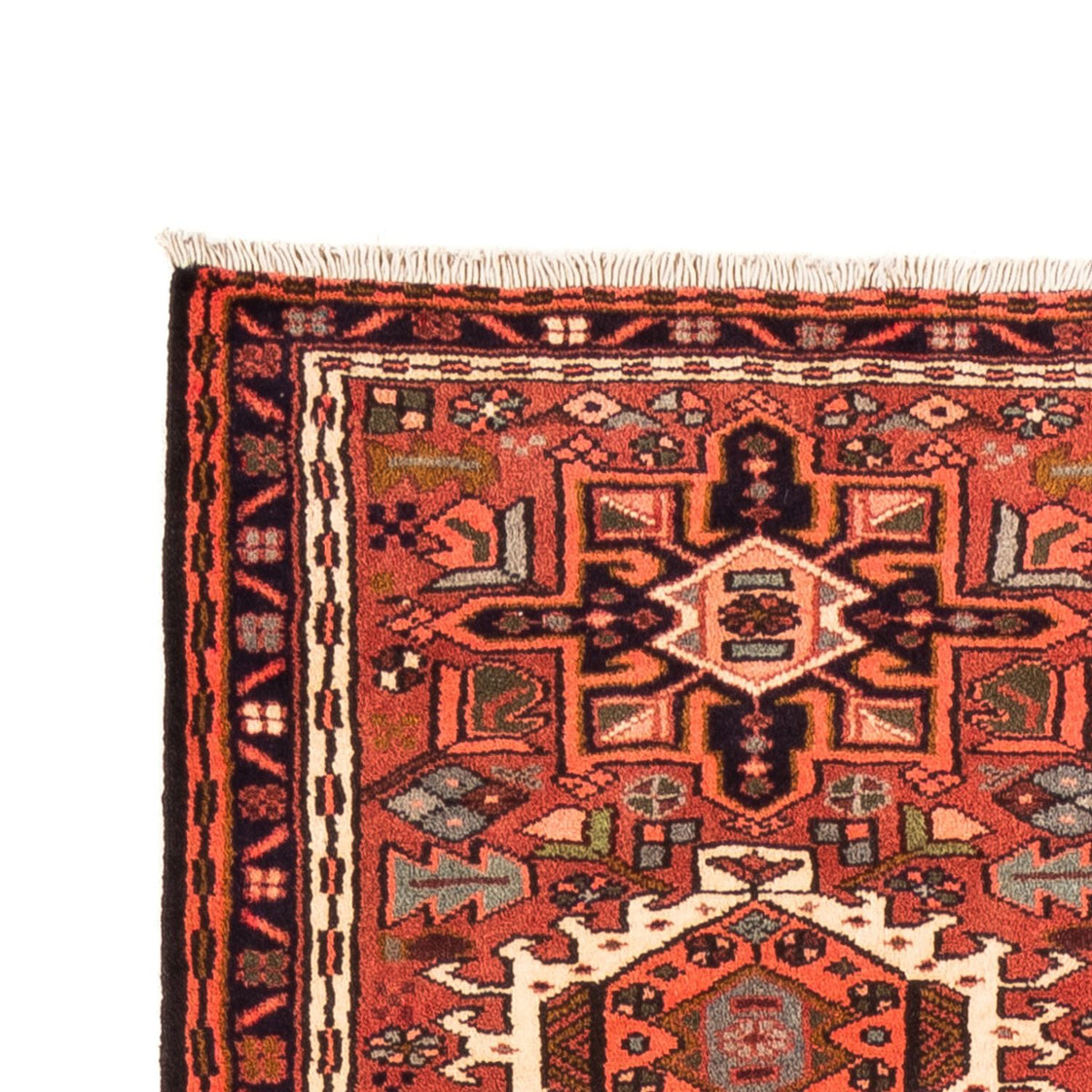 Tapis de couloir Tapis persan - Nomadic - 292 x 72 cm - rouge