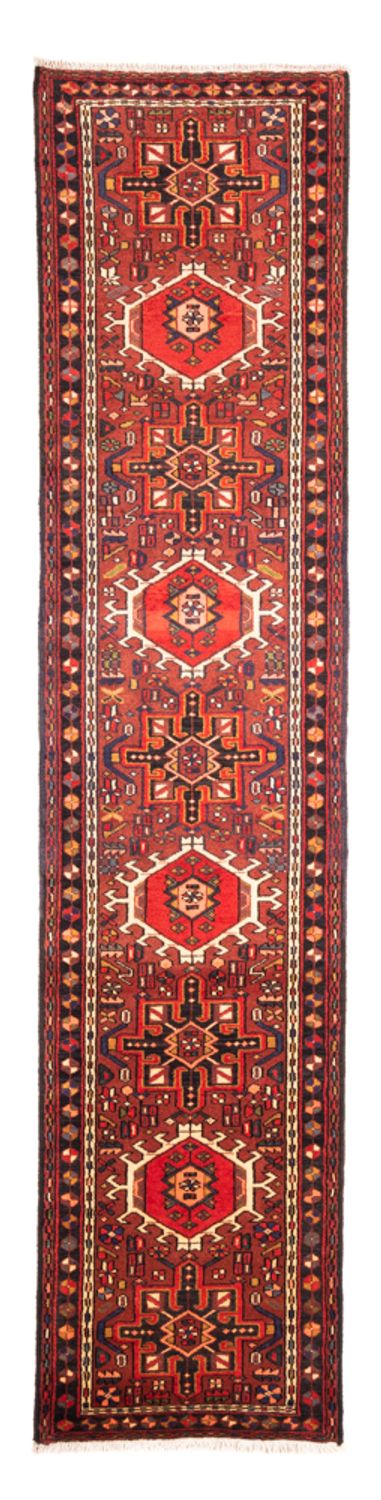 Tapis de couloir Tapis persan - Nomadic - 296 x 66 cm - rouge