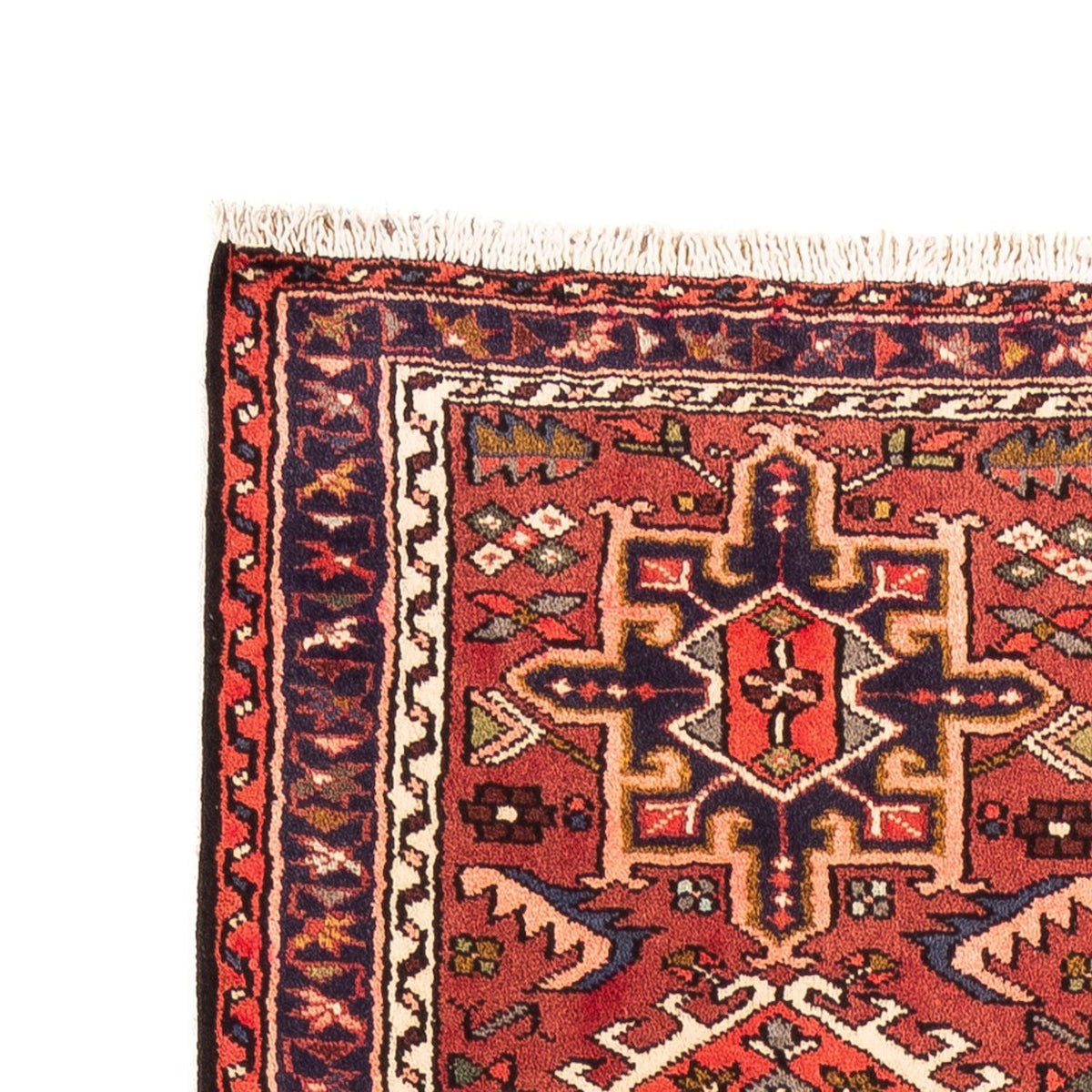Tapis de couloir Tapis persan - Nomadic - 284 x 68 cm - rouge