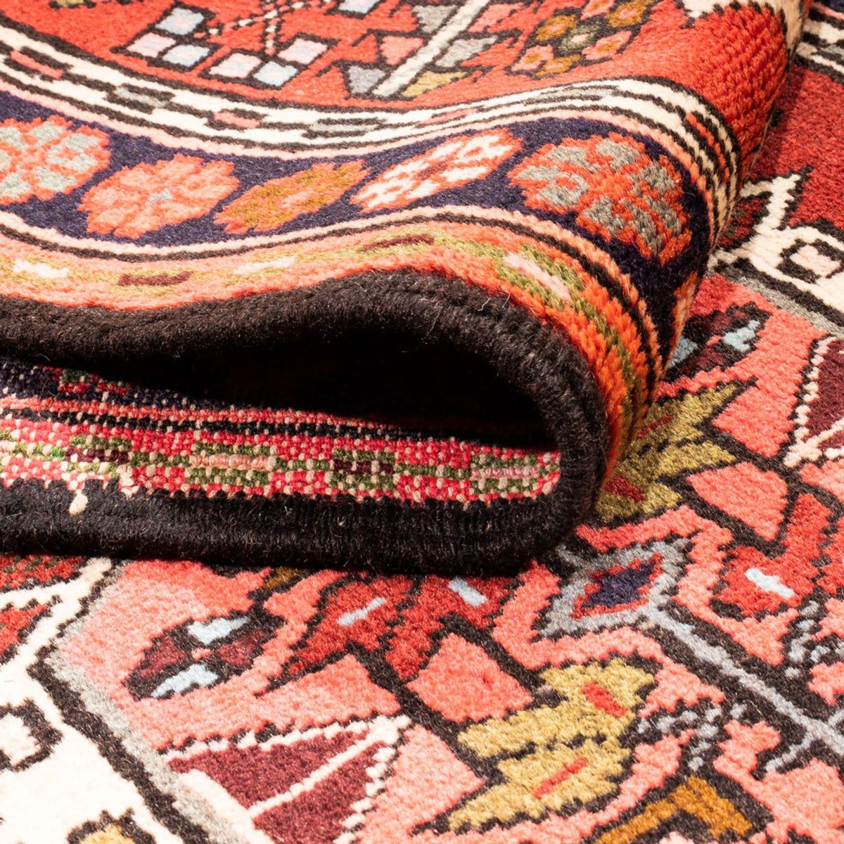 Tapis de couloir Tapis persan - Nomadic - 400 x 70 cm - rouge