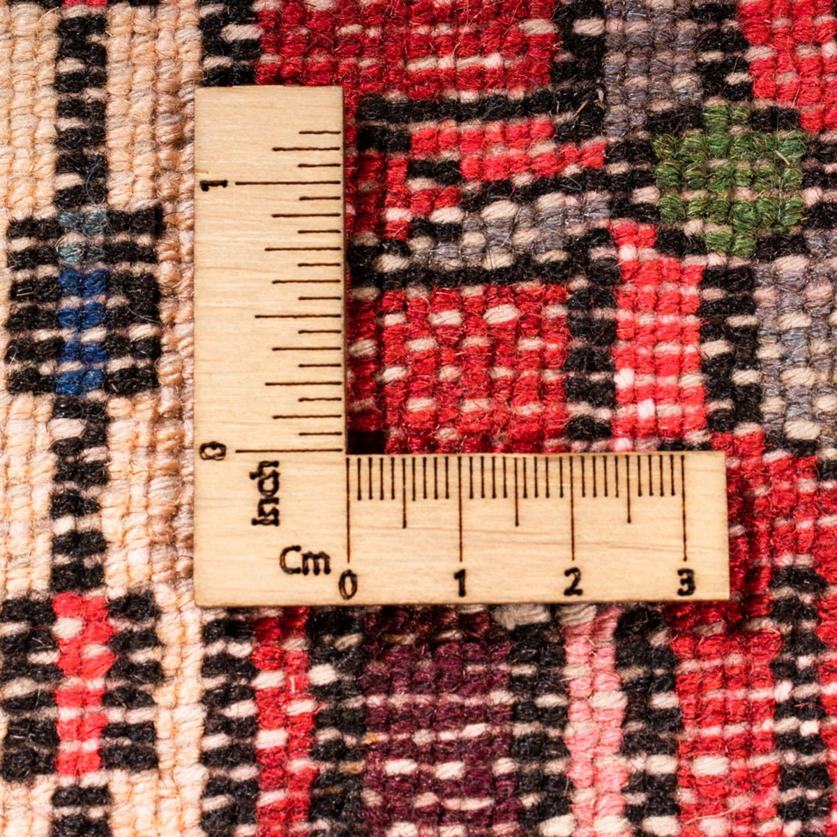 Tapis de couloir Tapis persan - Nomadic - 400 x 70 cm - rouge