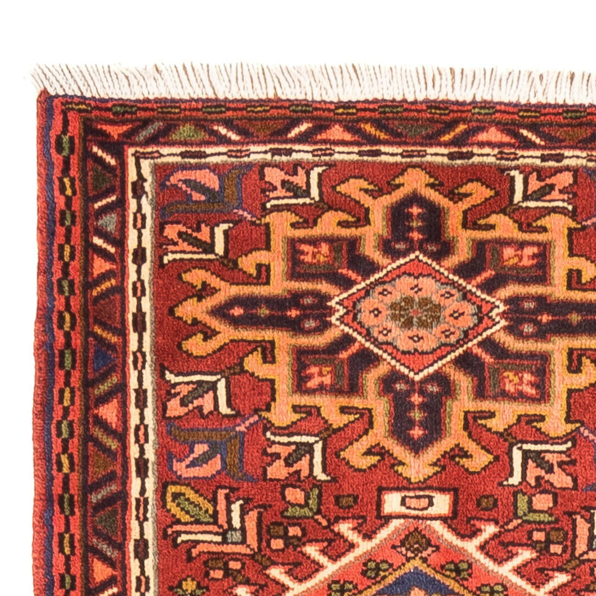 Tapis de couloir Tapis persan - Nomadic - 201 x 70 cm - rouge