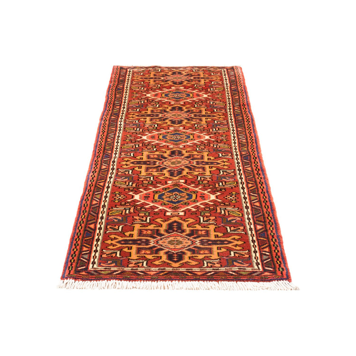 Tapis de couloir Tapis persan - Nomadic - 201 x 70 cm - rouge