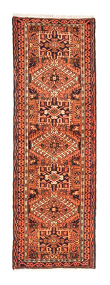 Tapis de couloir Tapis persan - Nomadic - 196 x 64 cm - rouge