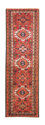 Tapis de couloir Tapis persan - Nomadic - 206 x 64 cm - rouge