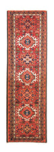 Tapis de couloir Tapis persan - Nomadic - 206 x 64 cm - rouge