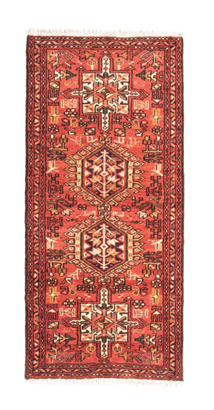 Tapis de couloir Tapis persan - Nomadic - 154 x 70 cm - rouge