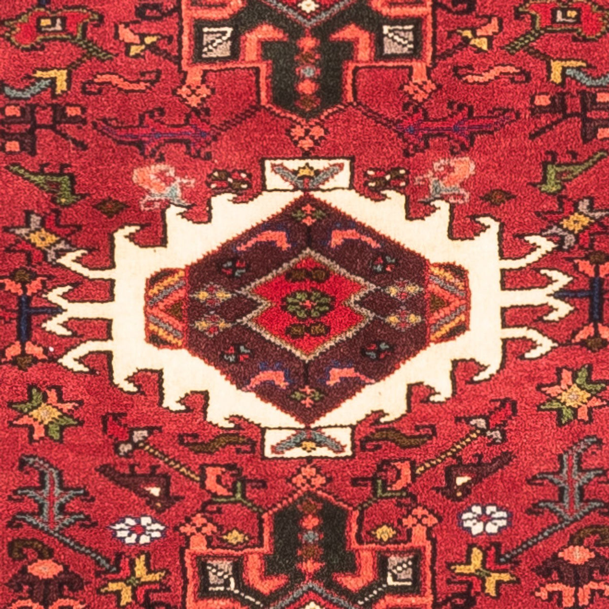 Tapis de couloir Tapis persan - Nomadic - 187 x 69 cm - rouge