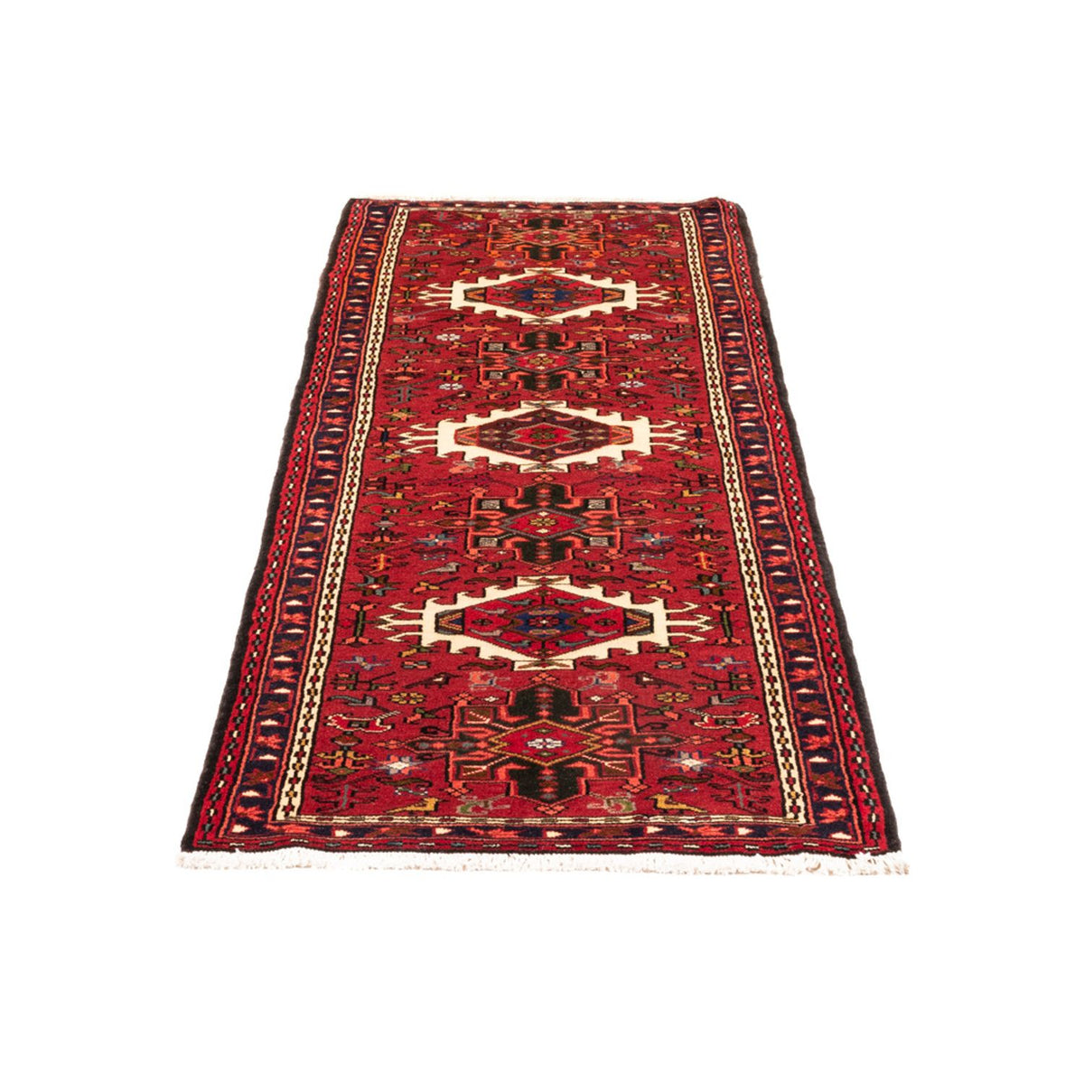 Tapis de couloir Tapis persan - Nomadic - 187 x 69 cm - rouge