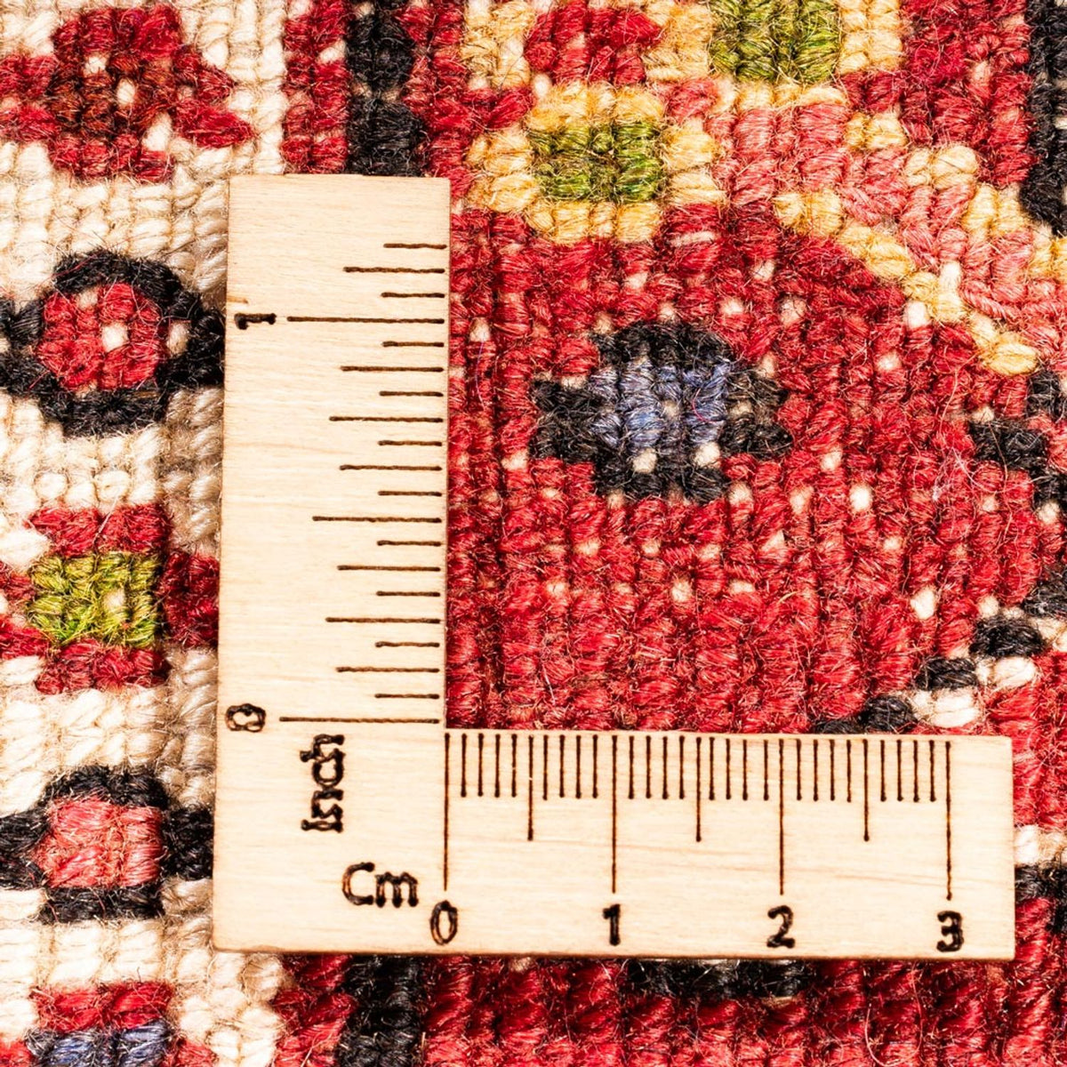 Tapis de couloir Tapis persan - Nomadic - 204 x 66 cm - rouge