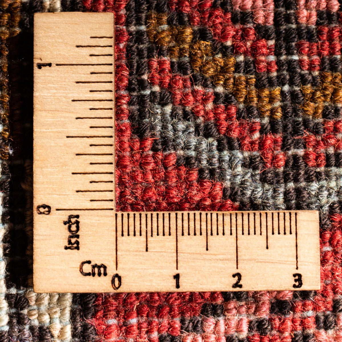 Tapis de couloir Tapis persan - Nomadic - 203 x 60 cm - rouge