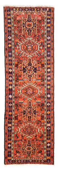 Tapis de couloir Tapis persan - Nomadic - 203 x 65 cm - rouge