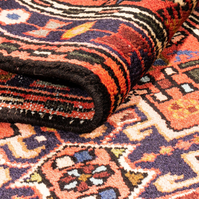 Tapis de couloir Tapis persan - Nomadic - 203 x 65 cm - rouge