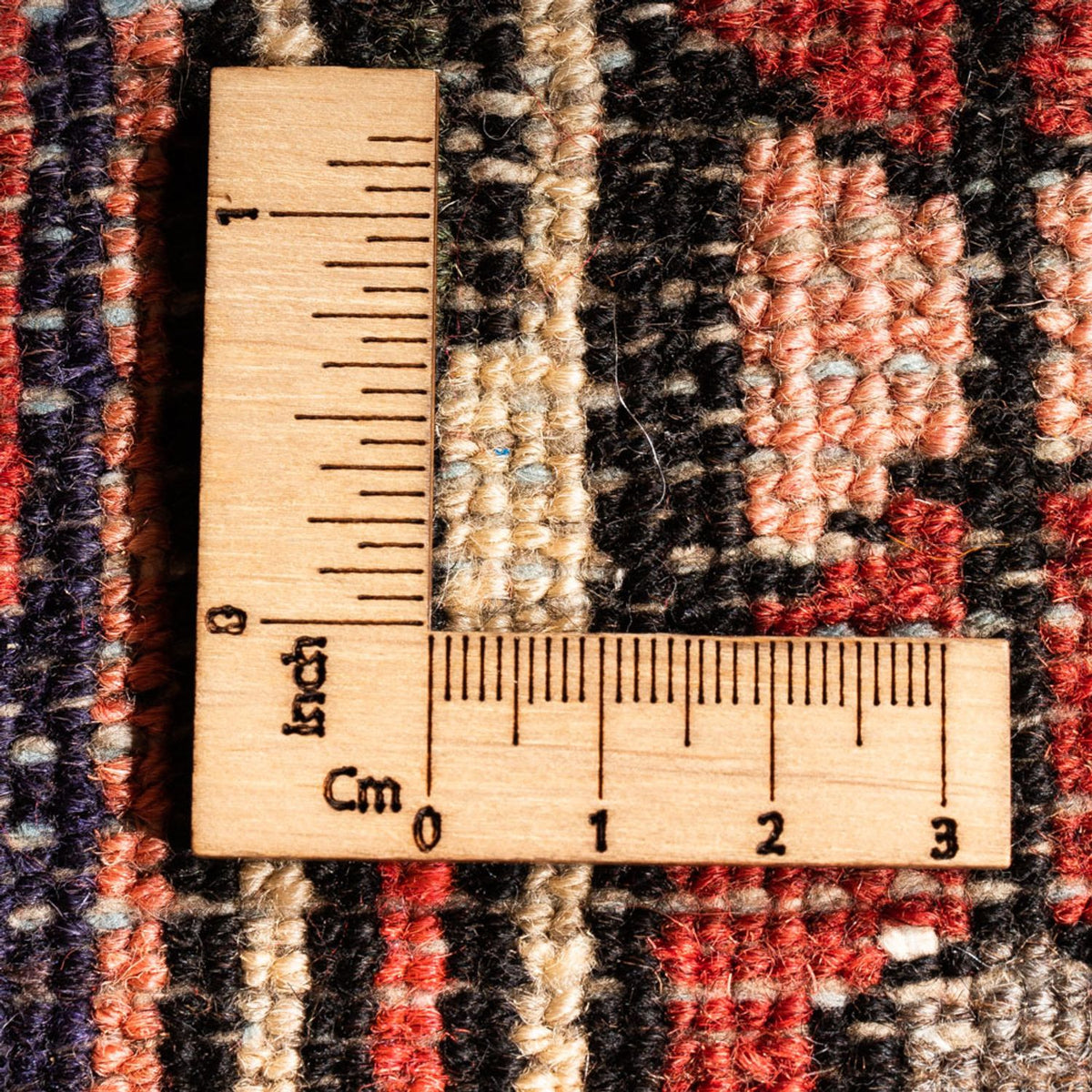 Tapis de couloir Tapis persan - Nomadic - 203 x 65 cm - rouge