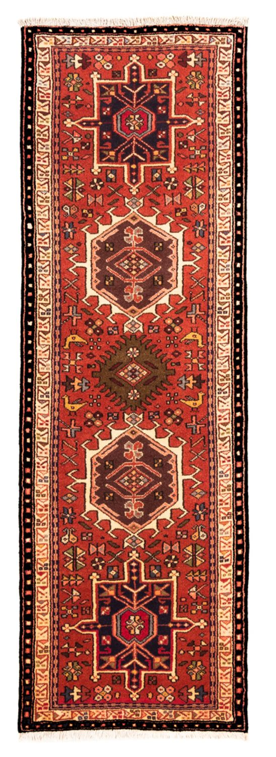 Tapis de couloir Tapis persan - Nomadic - 198 x 65 cm - rouge