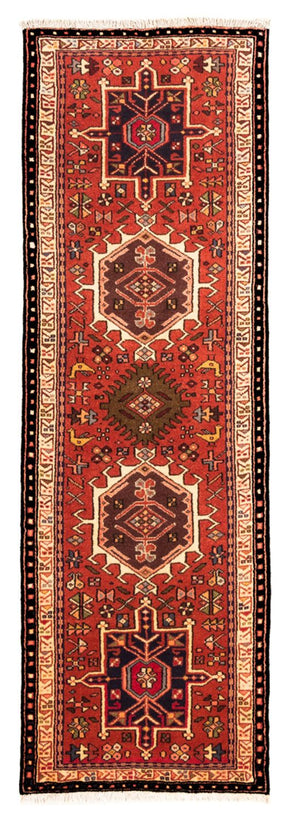 Tapis de couloir Tapis persan - Nomadic - 198 x 65 cm - rouge