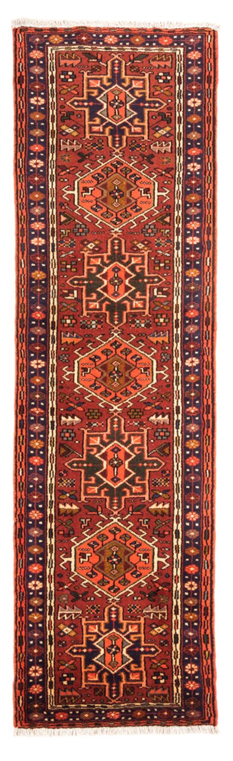 Tapis de couloir Tapis persan - Nomadic - 215 x 64 cm - rouge