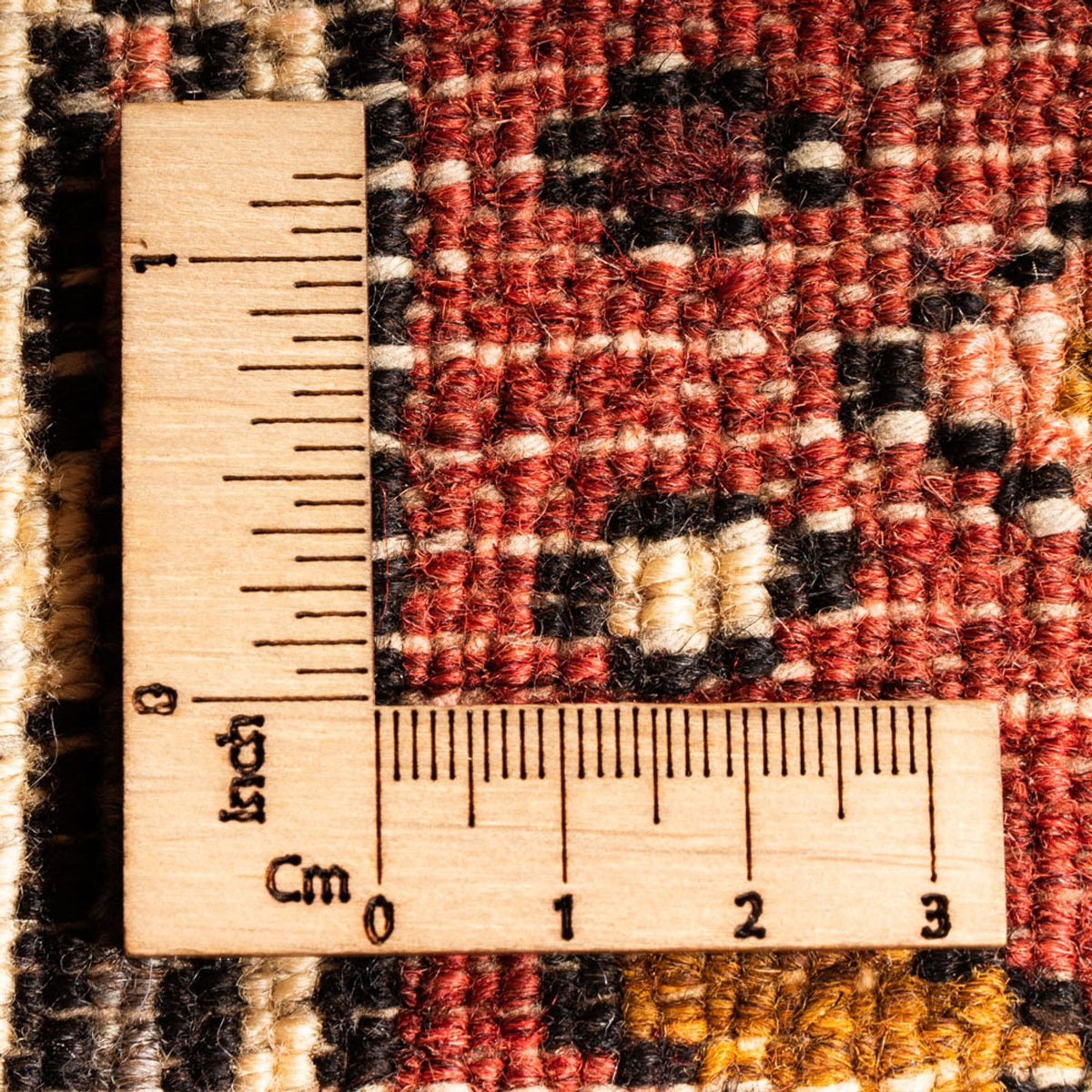 Tapis de couloir Tapis persan - Nomadic - 215 x 64 cm - rouge