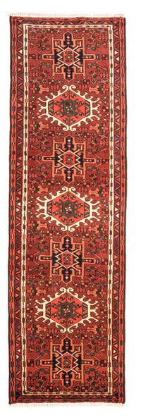 Tapis de couloir Tapis persan - Nomadic - 205 x 65 cm - rouge