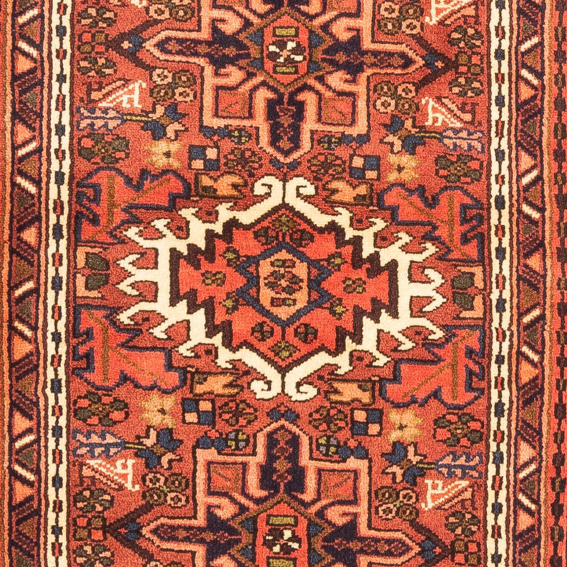 Tapis de couloir Tapis persan - Nomadic - 206 x 68 cm - rouge